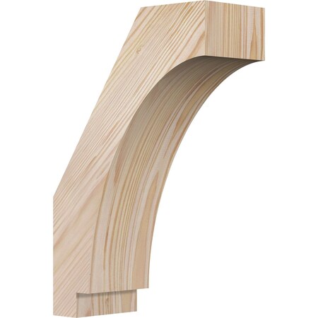 Ekena Millwork 3 1/2"W x 8"D x 12"H Imperial Smooth Knee Brace, Douglas Fir BRC04X08X12IMP00SDF